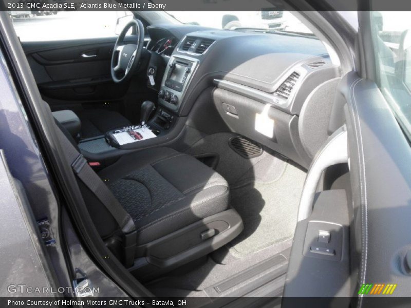 Atlantis Blue Metallic / Ebony 2013 GMC Acadia SLE