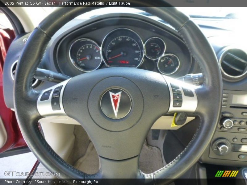  2009 G6 GXP Sedan Steering Wheel