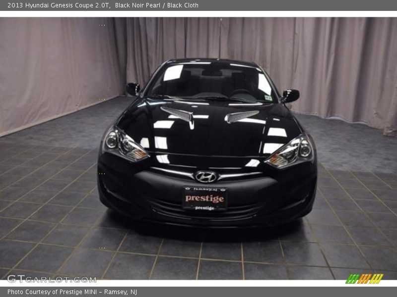 Black Noir Pearl / Black Cloth 2013 Hyundai Genesis Coupe 2.0T
