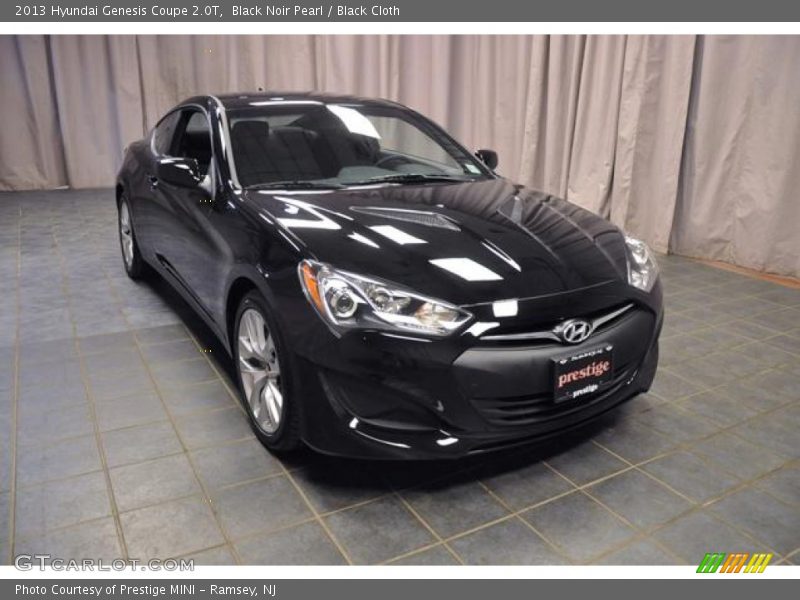 Black Noir Pearl / Black Cloth 2013 Hyundai Genesis Coupe 2.0T