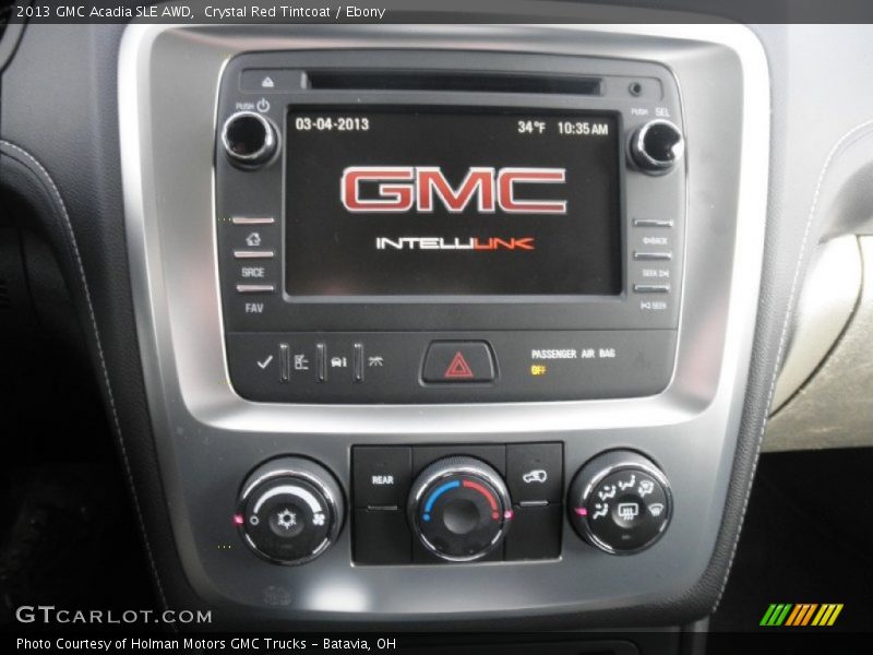 Crystal Red Tintcoat / Ebony 2013 GMC Acadia SLE AWD