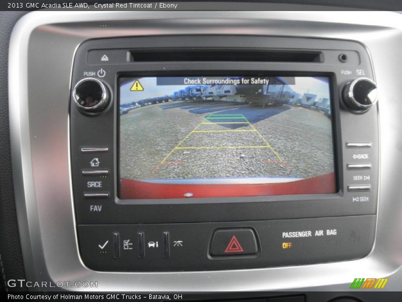 Crystal Red Tintcoat / Ebony 2013 GMC Acadia SLE AWD