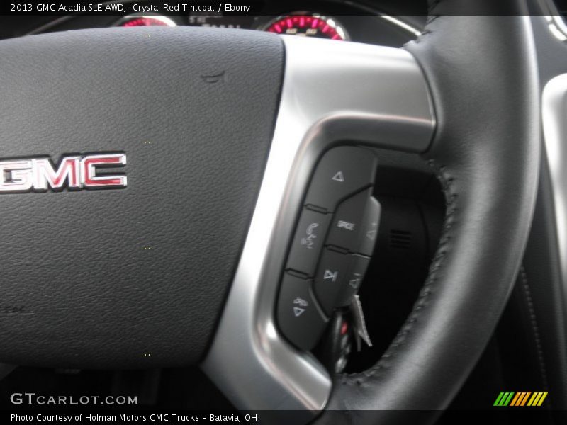 Crystal Red Tintcoat / Ebony 2013 GMC Acadia SLE AWD