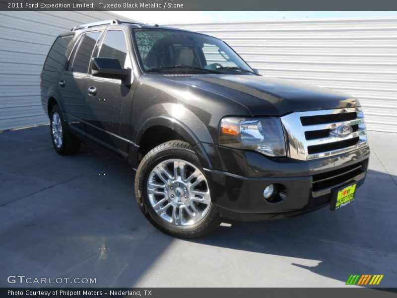Tuxedo Black Metallic / Stone 2011 Ford Expedition Limited