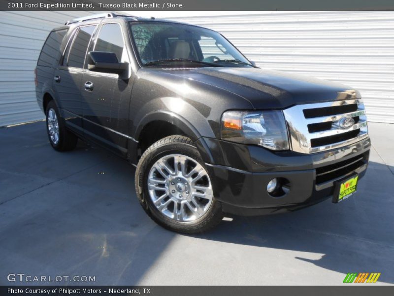 Tuxedo Black Metallic / Stone 2011 Ford Expedition Limited