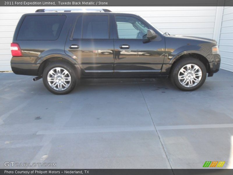 Tuxedo Black Metallic / Stone 2011 Ford Expedition Limited