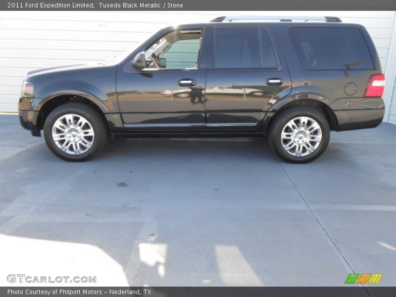 Tuxedo Black Metallic / Stone 2011 Ford Expedition Limited
