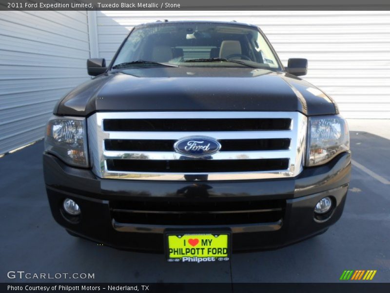 Tuxedo Black Metallic / Stone 2011 Ford Expedition Limited
