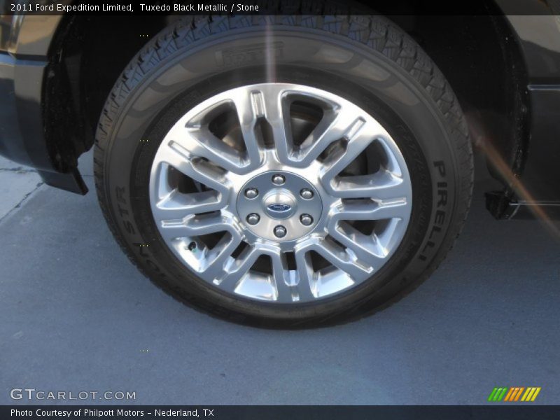 Tuxedo Black Metallic / Stone 2011 Ford Expedition Limited