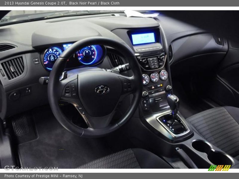 Black Noir Pearl / Black Cloth 2013 Hyundai Genesis Coupe 2.0T