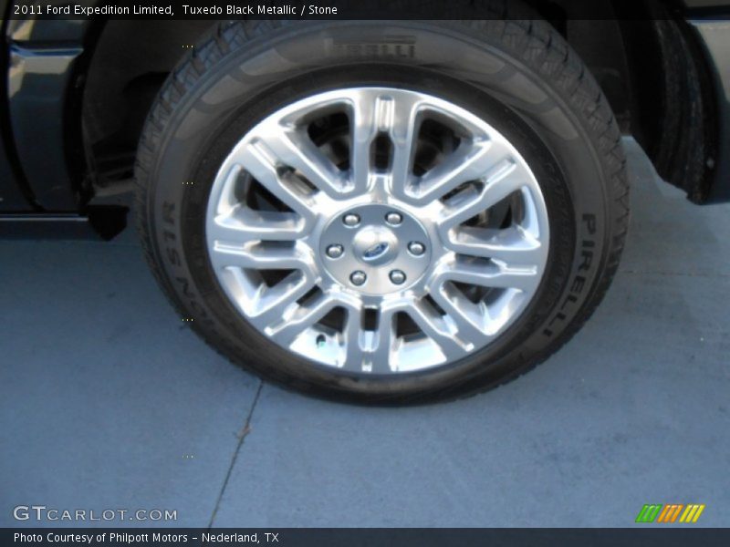 Tuxedo Black Metallic / Stone 2011 Ford Expedition Limited