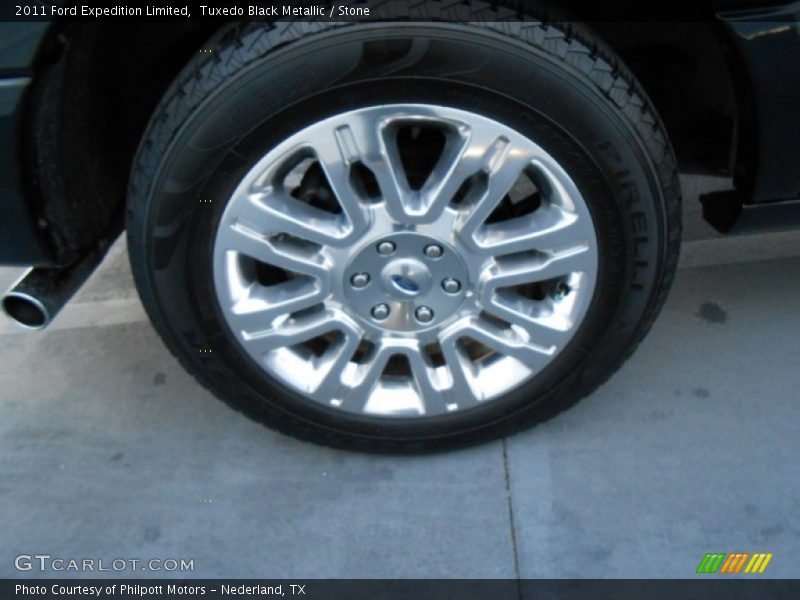 Tuxedo Black Metallic / Stone 2011 Ford Expedition Limited