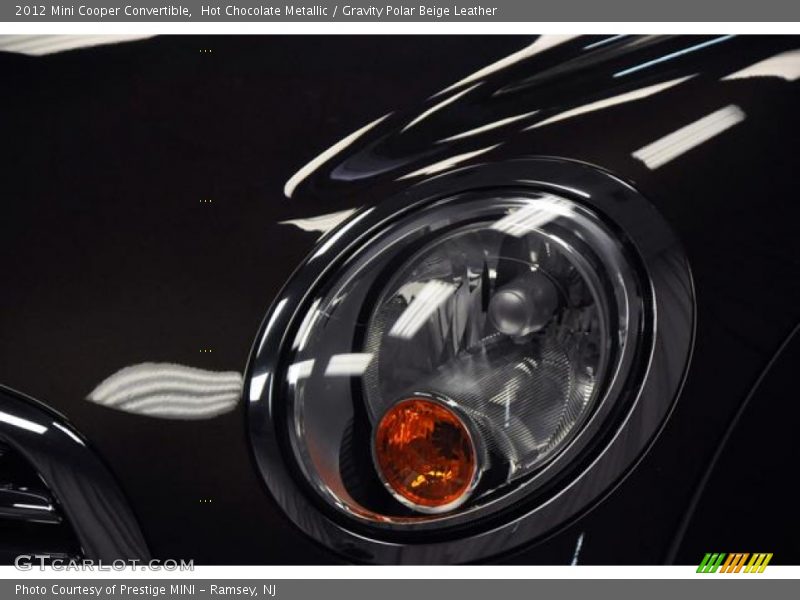 Hot Chocolate Metallic / Gravity Polar Beige Leather 2012 Mini Cooper Convertible