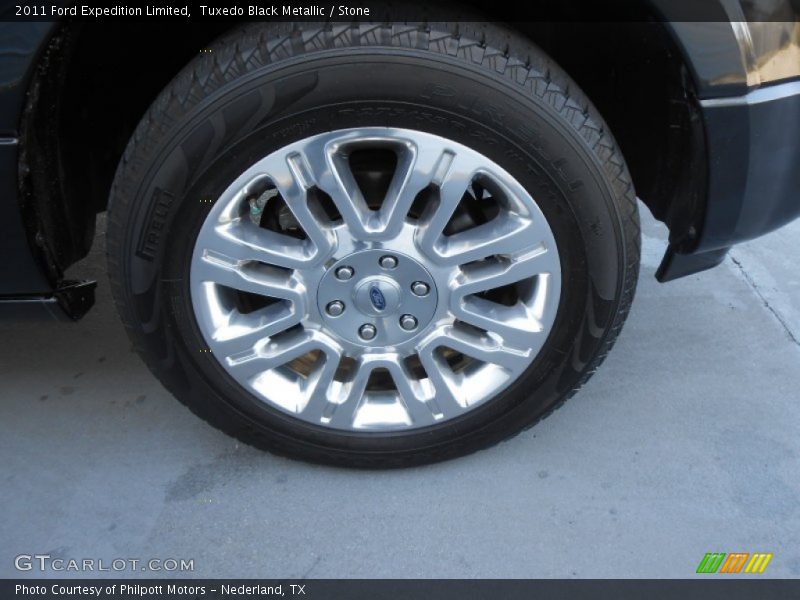 Tuxedo Black Metallic / Stone 2011 Ford Expedition Limited