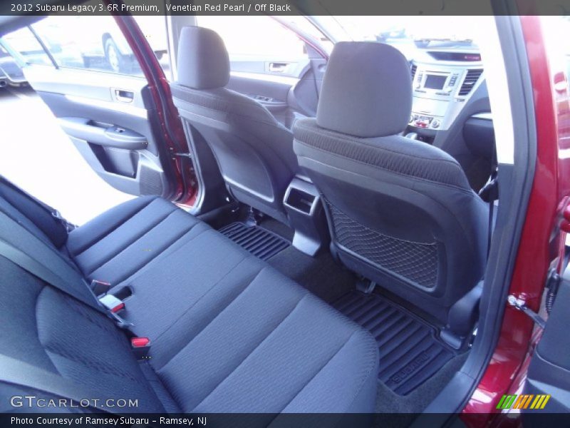 Venetian Red Pearl / Off Black 2012 Subaru Legacy 3.6R Premium