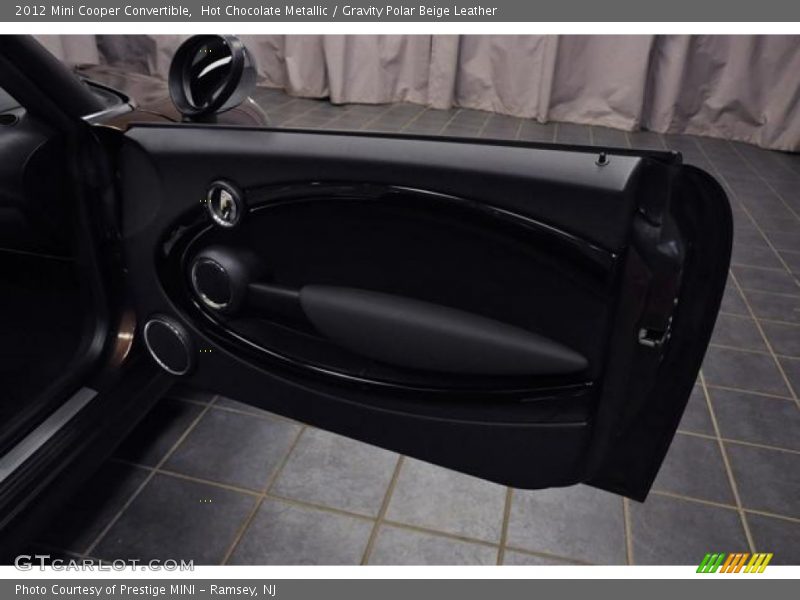 Hot Chocolate Metallic / Gravity Polar Beige Leather 2012 Mini Cooper Convertible