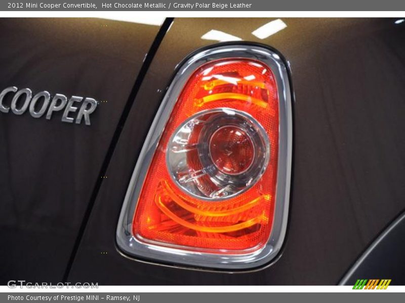 Hot Chocolate Metallic / Gravity Polar Beige Leather 2012 Mini Cooper Convertible