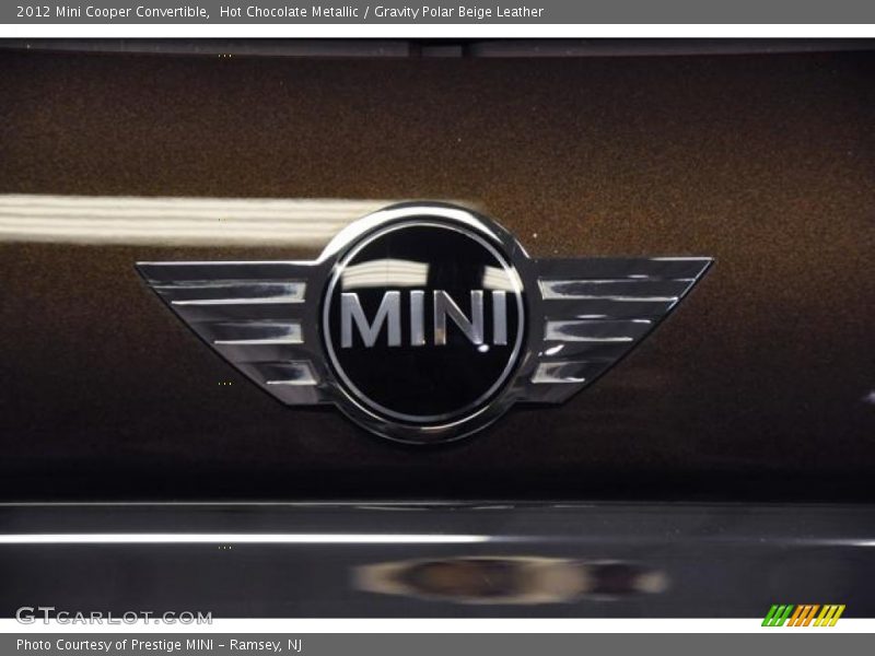 Hot Chocolate Metallic / Gravity Polar Beige Leather 2012 Mini Cooper Convertible