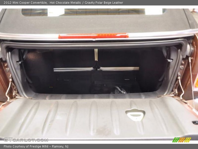 Hot Chocolate Metallic / Gravity Polar Beige Leather 2012 Mini Cooper Convertible