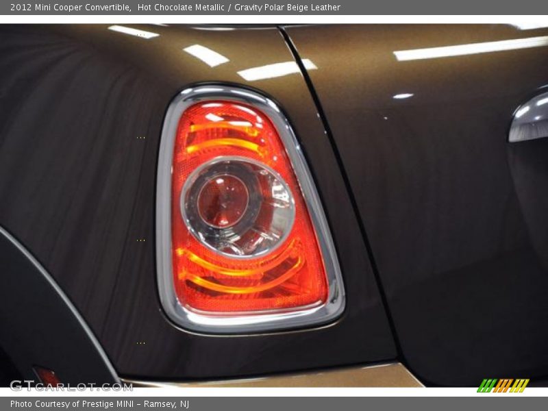 Hot Chocolate Metallic / Gravity Polar Beige Leather 2012 Mini Cooper Convertible