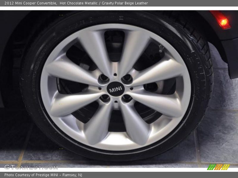 Hot Chocolate Metallic / Gravity Polar Beige Leather 2012 Mini Cooper Convertible