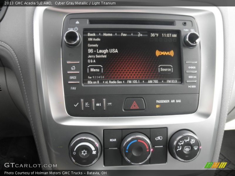 Cyber Gray Metallic / Light Titanium 2013 GMC Acadia SLE AWD