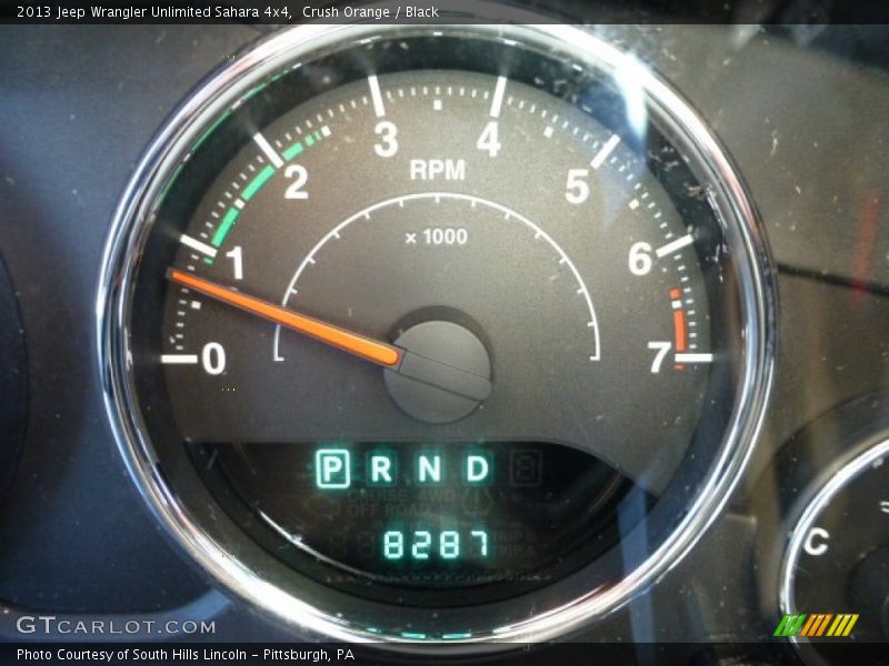 Crush Orange / Black 2013 Jeep Wrangler Unlimited Sahara 4x4
