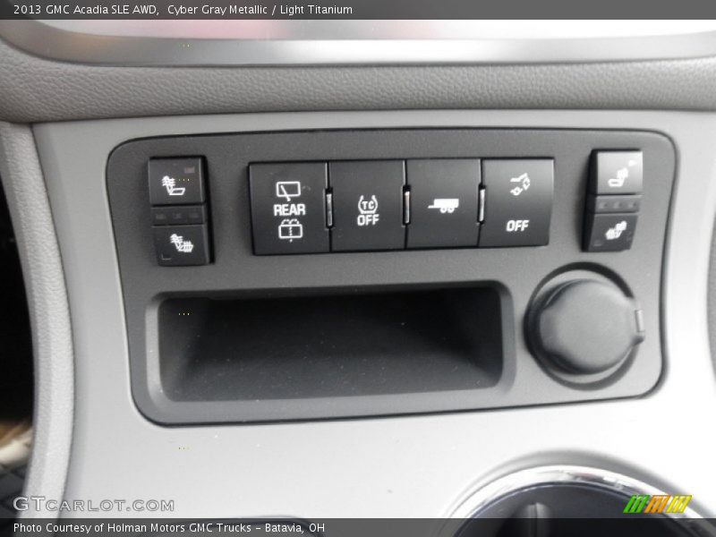 Cyber Gray Metallic / Light Titanium 2013 GMC Acadia SLE AWD