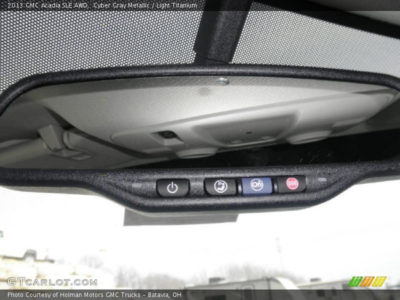Cyber Gray Metallic / Light Titanium 2013 GMC Acadia SLE AWD