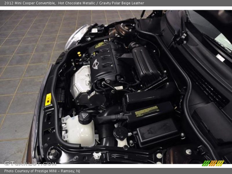 Hot Chocolate Metallic / Gravity Polar Beige Leather 2012 Mini Cooper Convertible