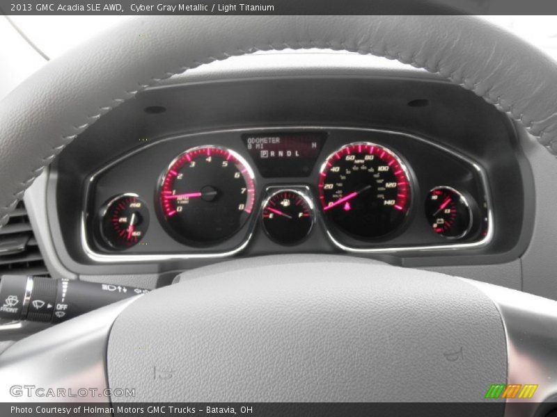 Cyber Gray Metallic / Light Titanium 2013 GMC Acadia SLE AWD