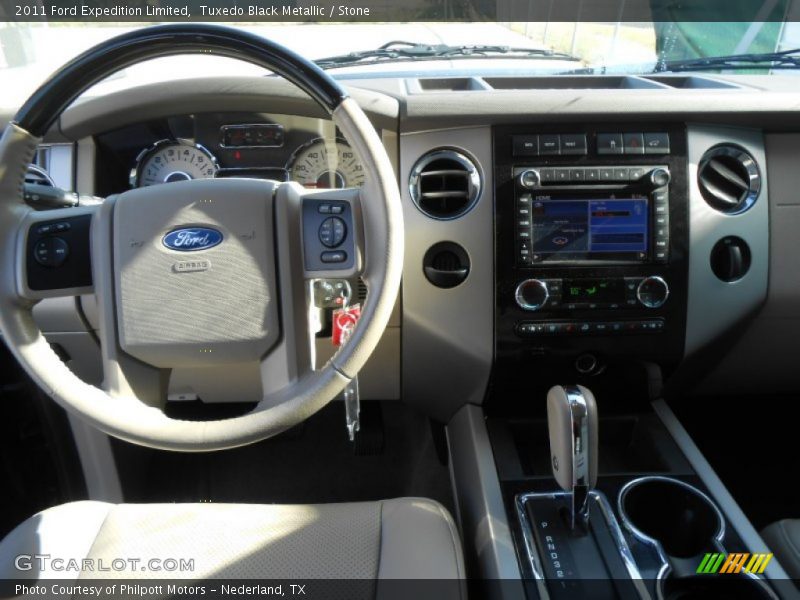 Tuxedo Black Metallic / Stone 2011 Ford Expedition Limited