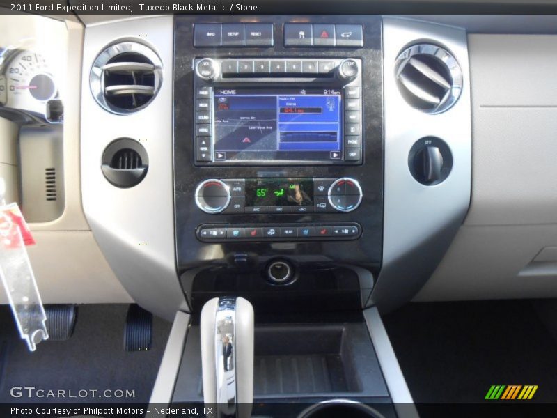 Tuxedo Black Metallic / Stone 2011 Ford Expedition Limited