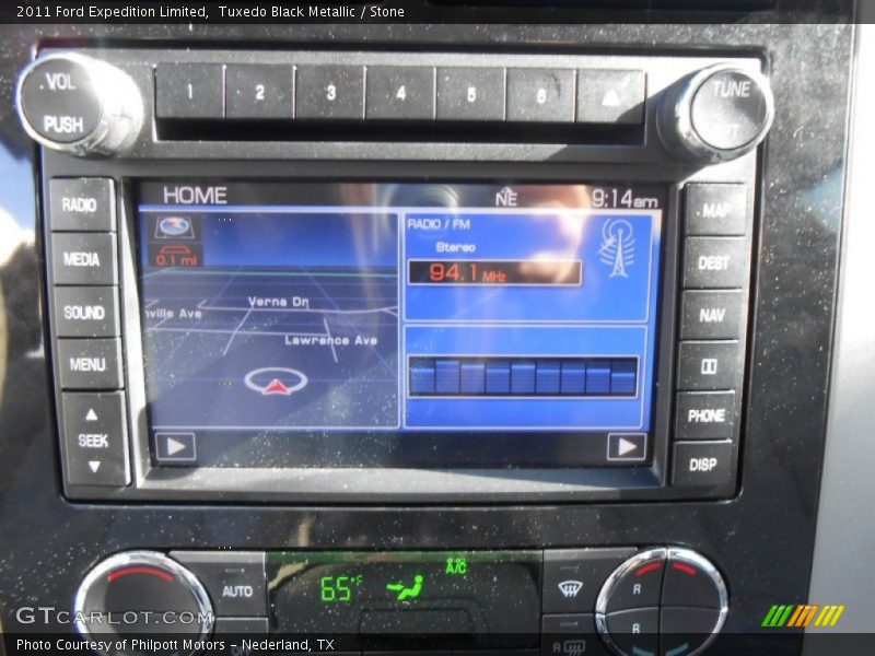 Tuxedo Black Metallic / Stone 2011 Ford Expedition Limited