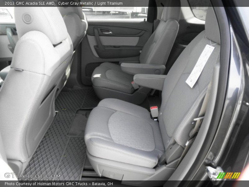 Cyber Gray Metallic / Light Titanium 2013 GMC Acadia SLE AWD