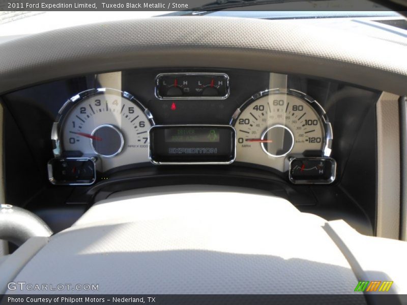 Tuxedo Black Metallic / Stone 2011 Ford Expedition Limited