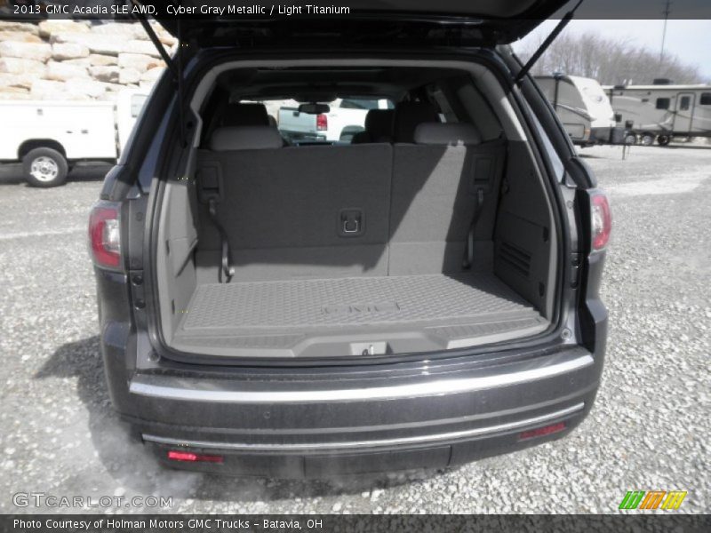Cyber Gray Metallic / Light Titanium 2013 GMC Acadia SLE AWD