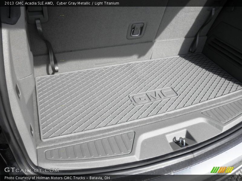 Cyber Gray Metallic / Light Titanium 2013 GMC Acadia SLE AWD