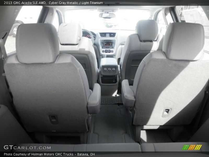 Cyber Gray Metallic / Light Titanium 2013 GMC Acadia SLE AWD