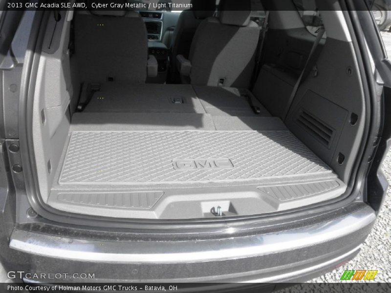 Cyber Gray Metallic / Light Titanium 2013 GMC Acadia SLE AWD
