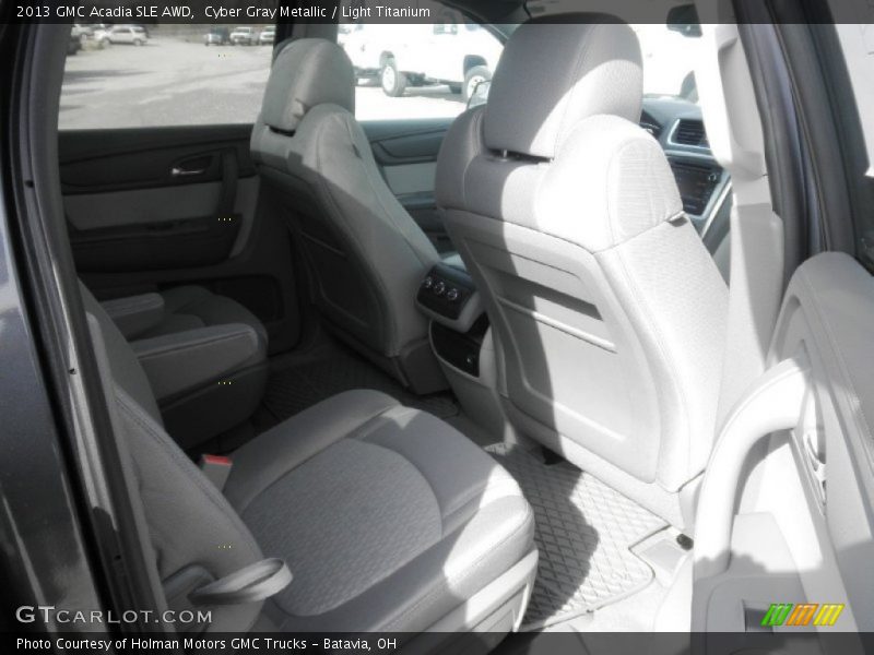 Cyber Gray Metallic / Light Titanium 2013 GMC Acadia SLE AWD