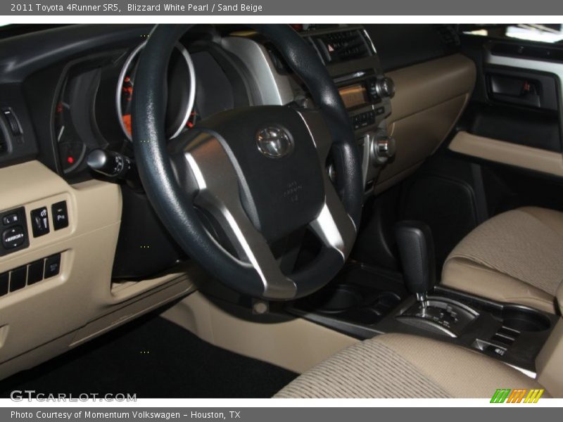 Blizzard White Pearl / Sand Beige 2011 Toyota 4Runner SR5