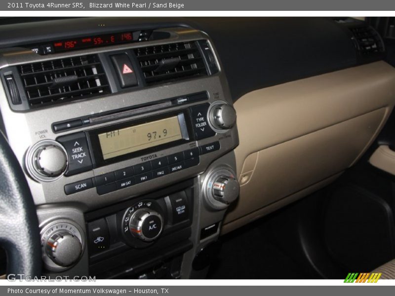 Blizzard White Pearl / Sand Beige 2011 Toyota 4Runner SR5