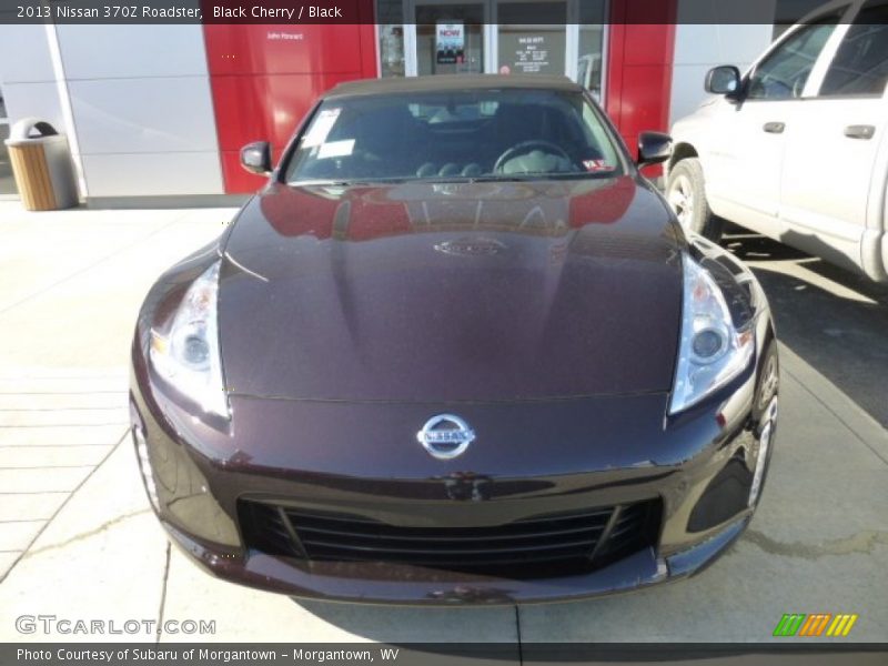 Black Cherry / Black 2013 Nissan 370Z Roadster