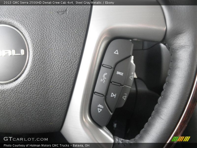 Steel Gray Metallic / Ebony 2013 GMC Sierra 2500HD Denali Crew Cab 4x4