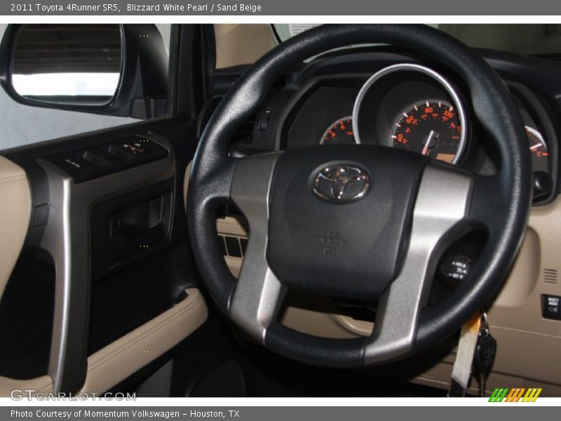 Blizzard White Pearl / Sand Beige 2011 Toyota 4Runner SR5