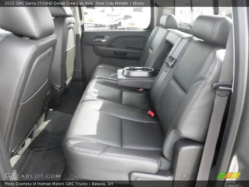 Rear Seat of 2013 Sierra 2500HD Denali Crew Cab 4x4