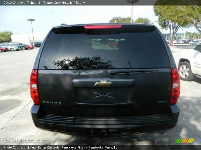 Taupe Gray Metallic / Ebony 2010 Chevrolet Tahoe LS