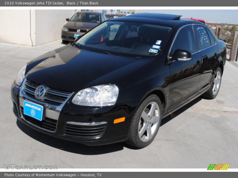 Black / Titan Black 2010 Volkswagen Jetta TDI Sedan
