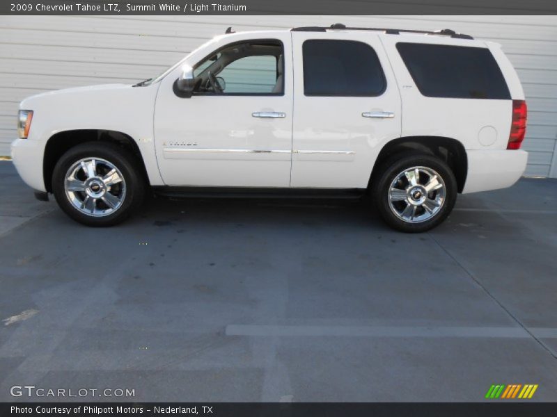  2009 Tahoe LTZ Summit White